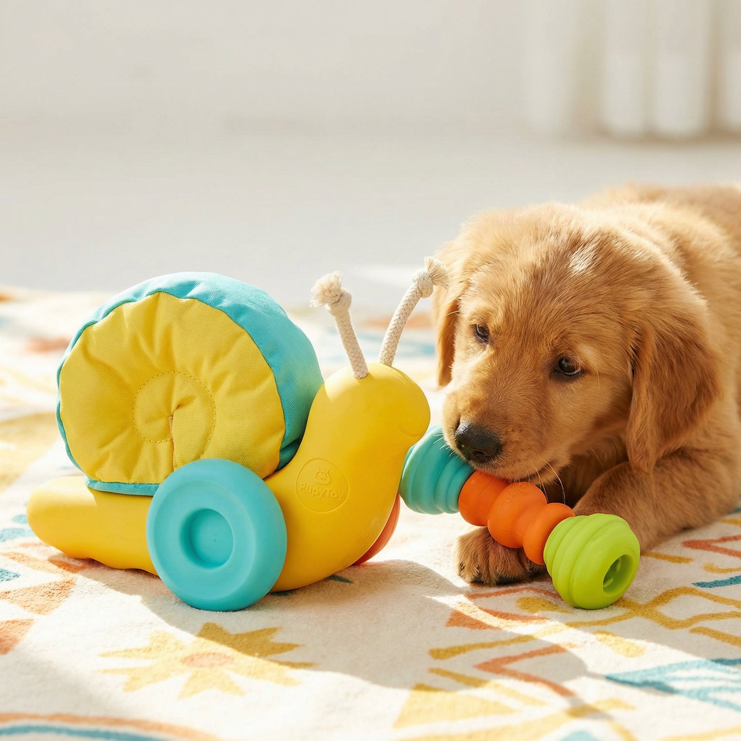 🌟PupyToy® Plush Sound Interactive Dog Toy - Dog Summoner Plush Toy for Play & Training | Perfect for Puppies & Dogs