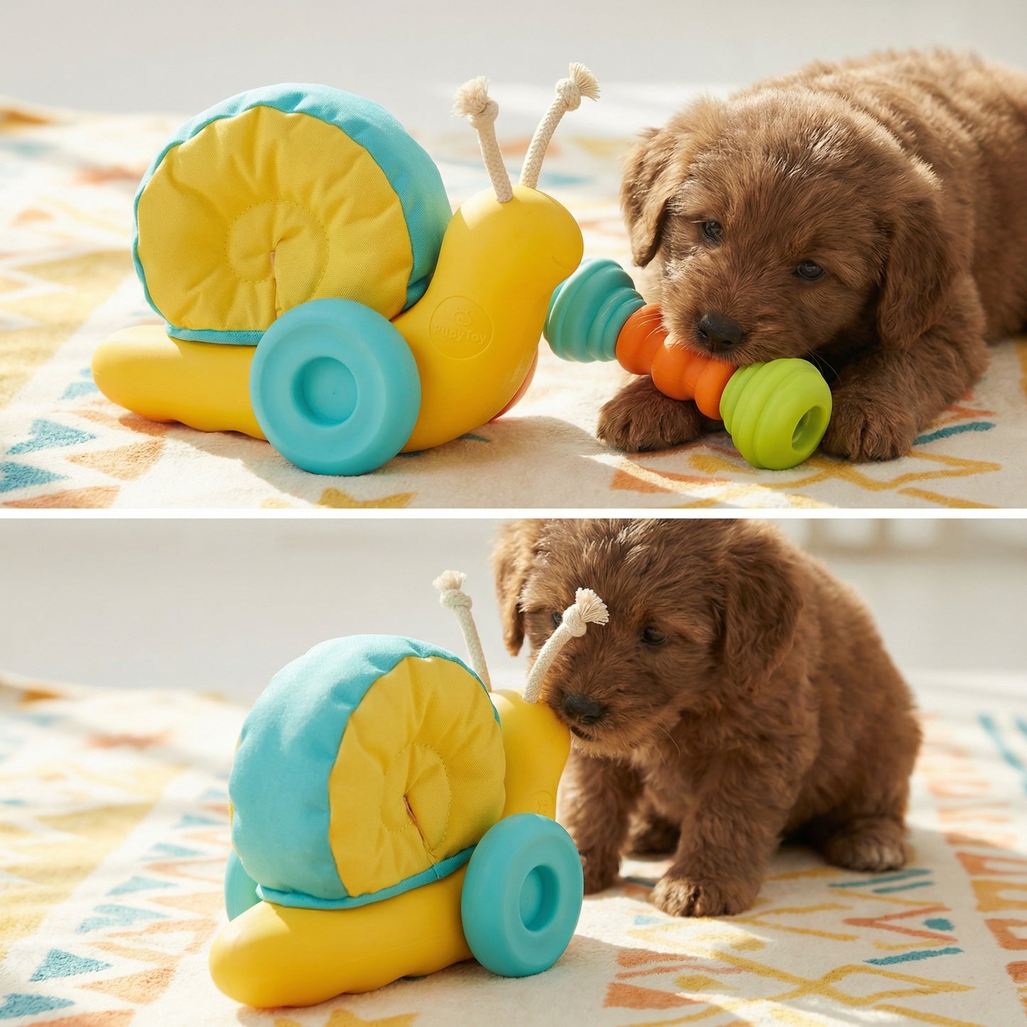 🌟PupyToy® Plush Sound Interactive Dog Toy - Dog Summoner Plush Toy for Play & Training | Perfect for Puppies & Dogs