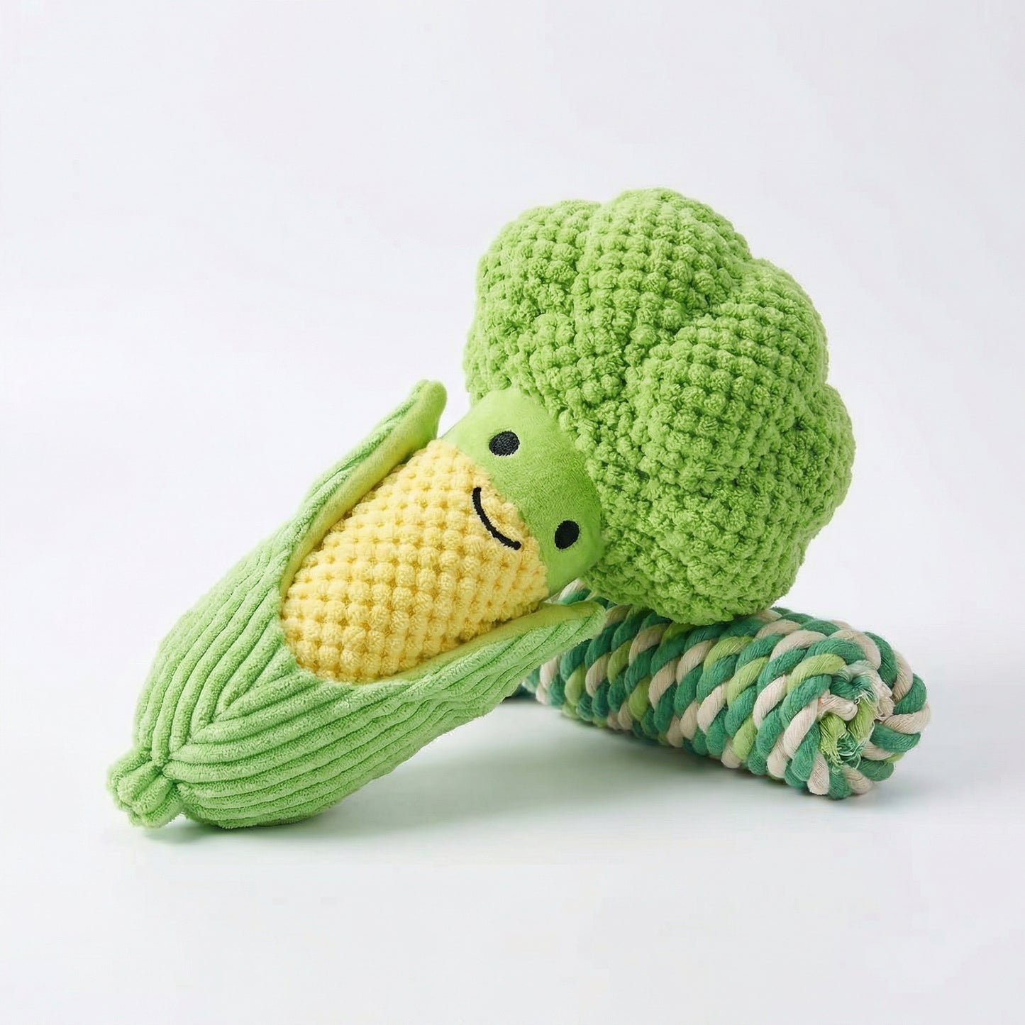 🌟PupyToy®Puppy Plan Squeaky Plush Chew Toy for Medium Dogs | Dental Cleaning & Interactive Boredom Relief Toy